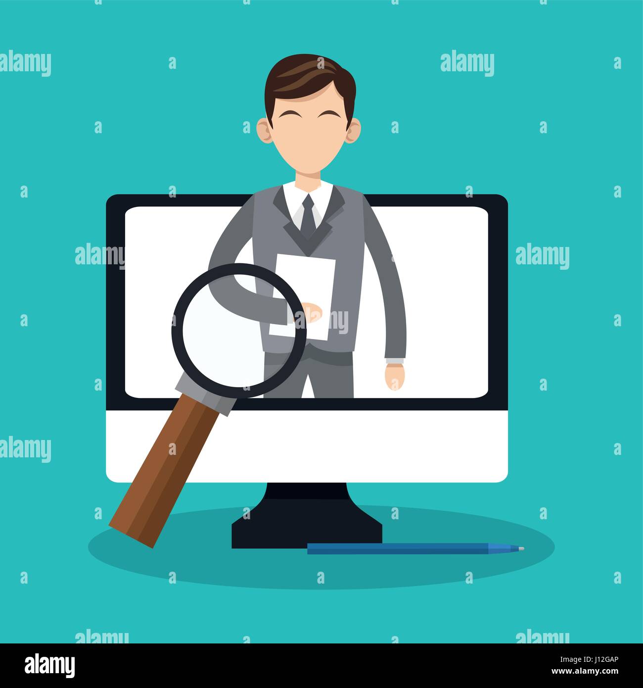human resources design Stock Vector Image & Art - Alamy