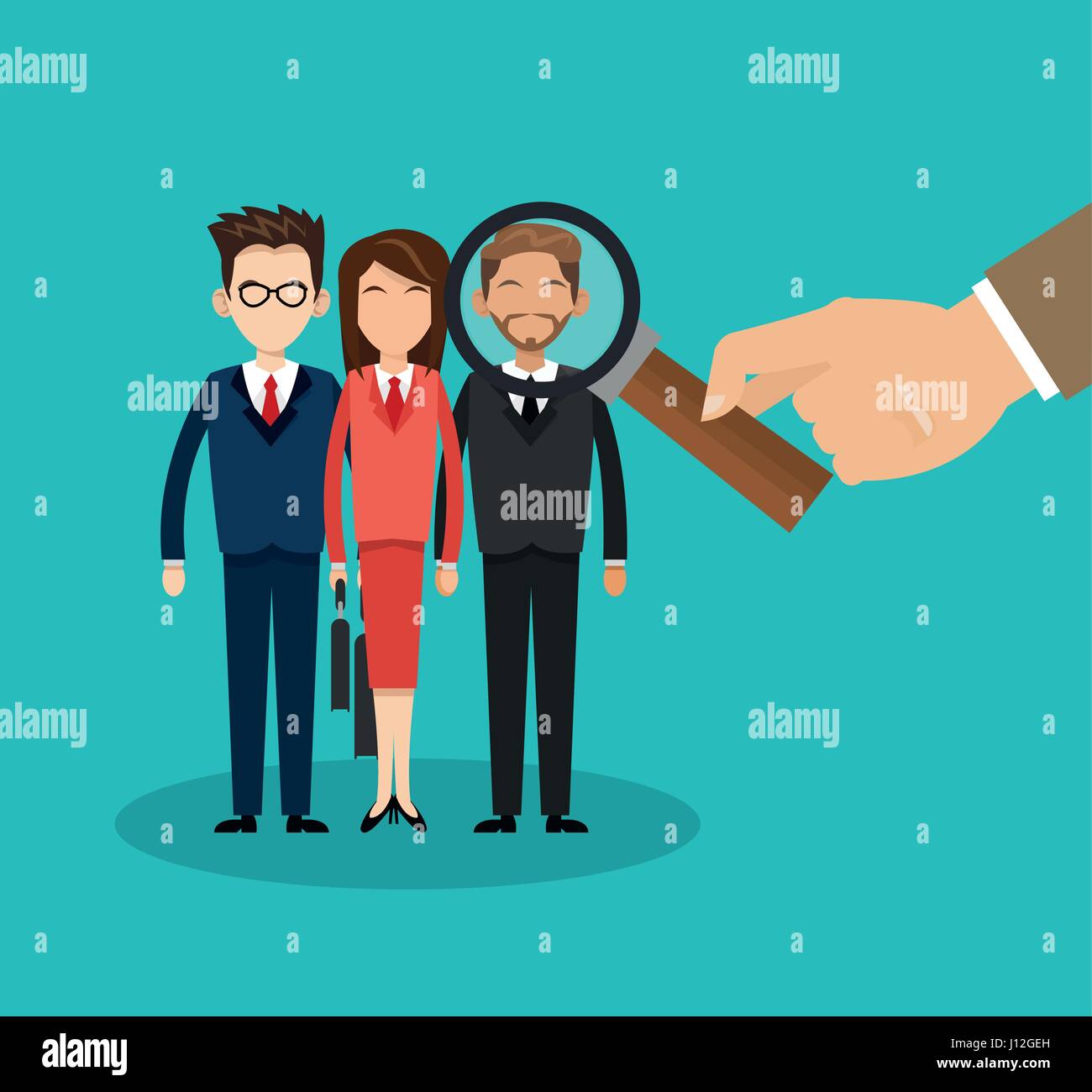 human resources design Stock Vector Image & Art - Alamy