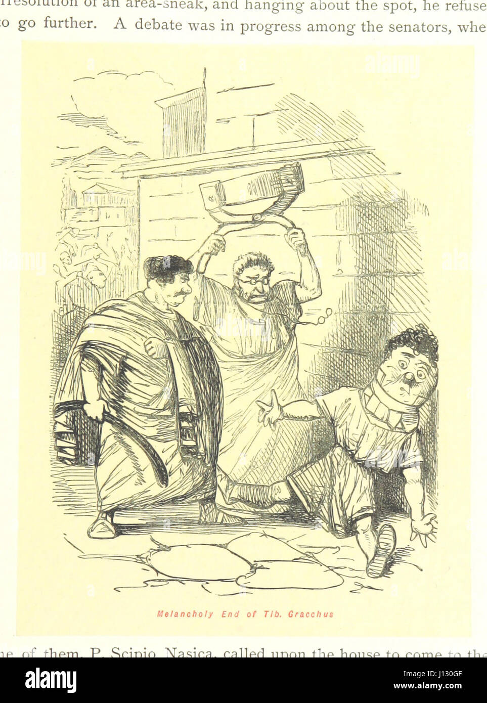 [The Comic History of Rome ... Illustrated by John Leech.] Stock Photo ...