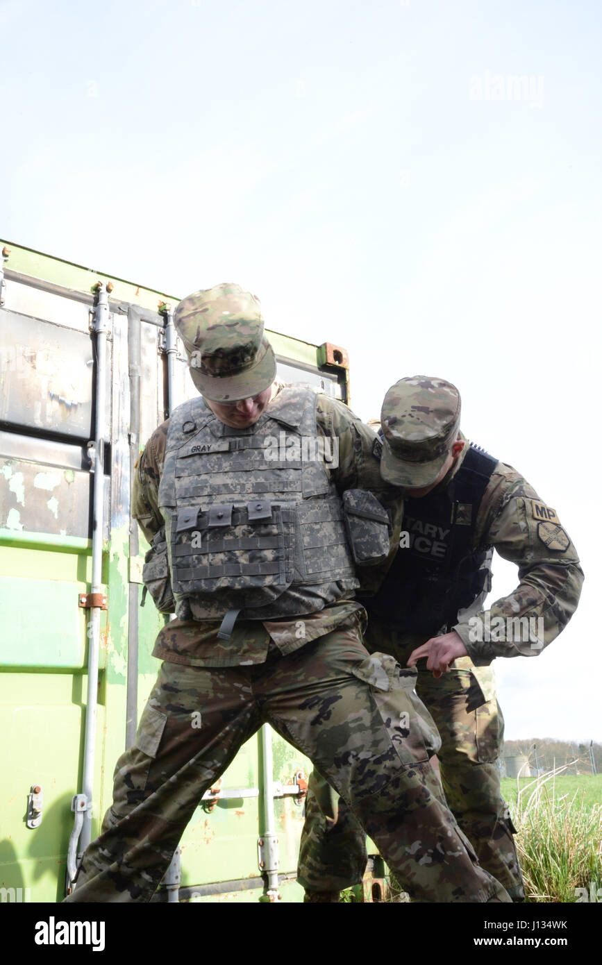 U.S.Army Sgt. Darian Keller assigned to U.S.Army Garrison Benelux