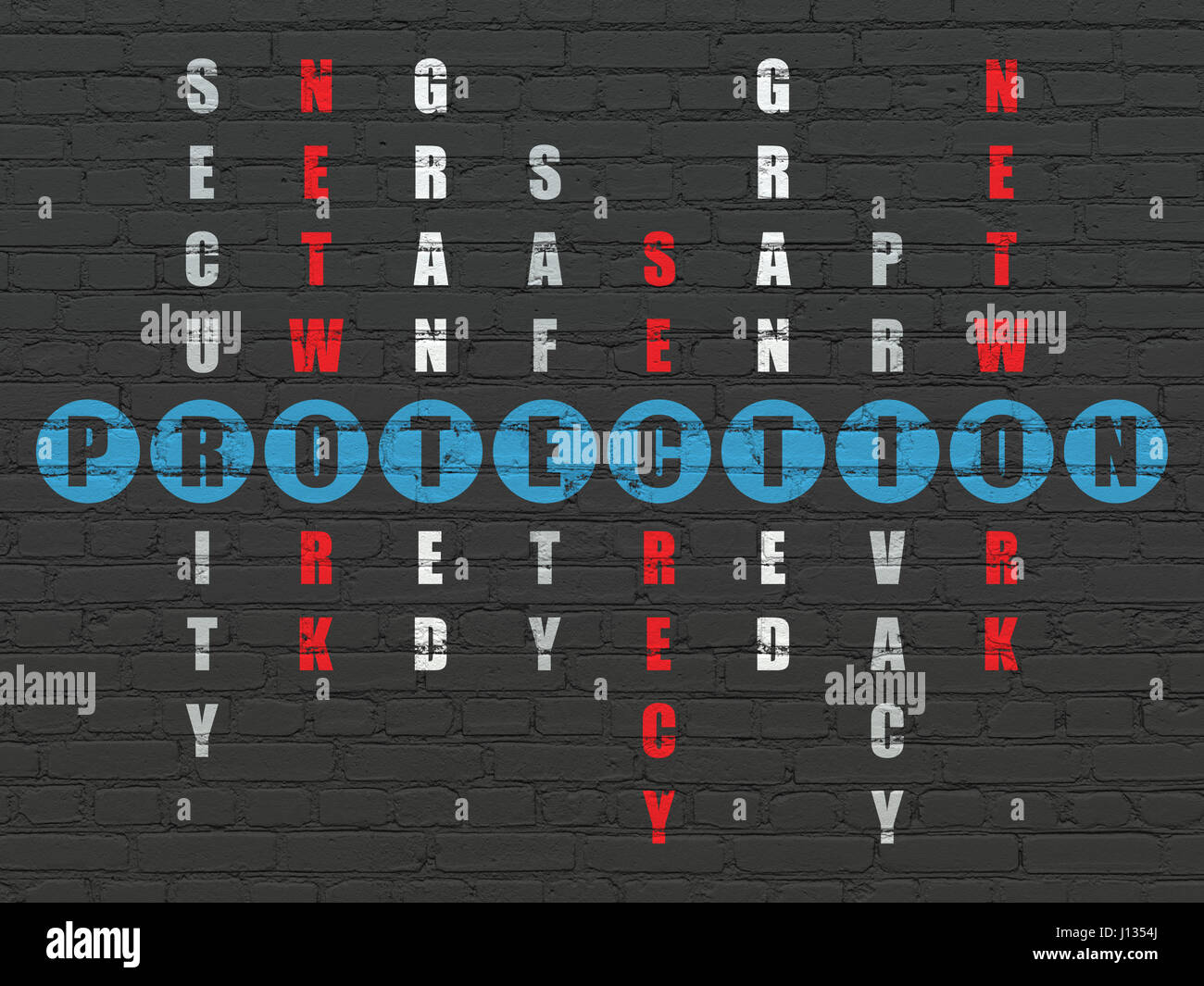 Protection concept: Protection in Crossword Puzzle Stock Photo Alamy Protection concept: Protection in Crossword Puzzle Stock Photo Alamy