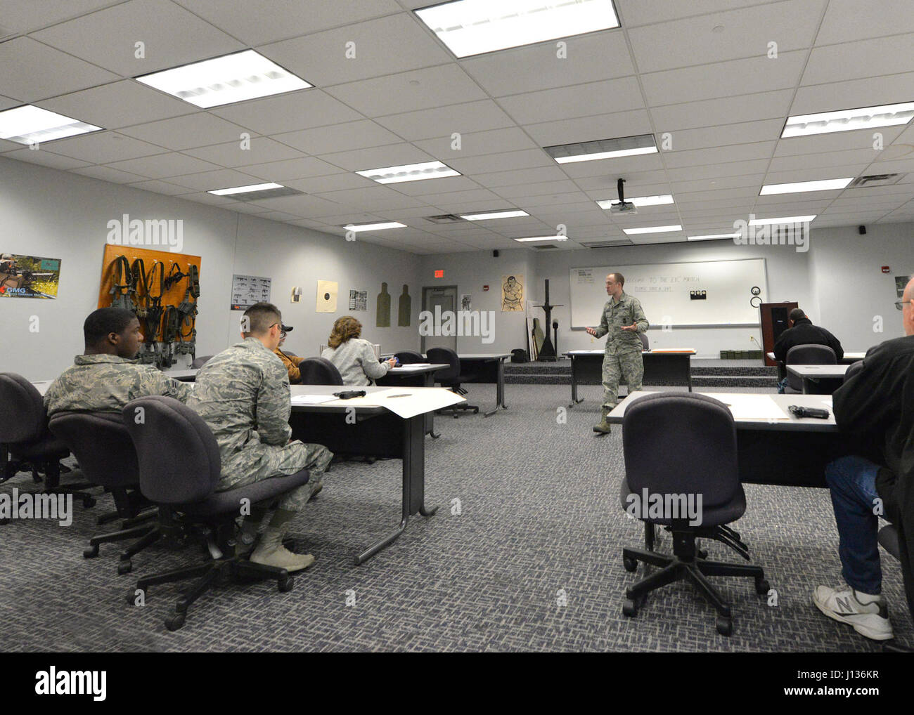SSgt Cameron Mansfield, 88th Security Forces Squadron combat arms ...