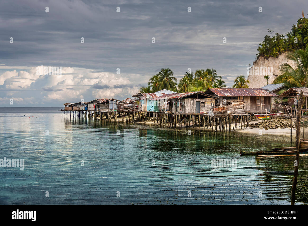 hidden pearl island in the world Stock Photo