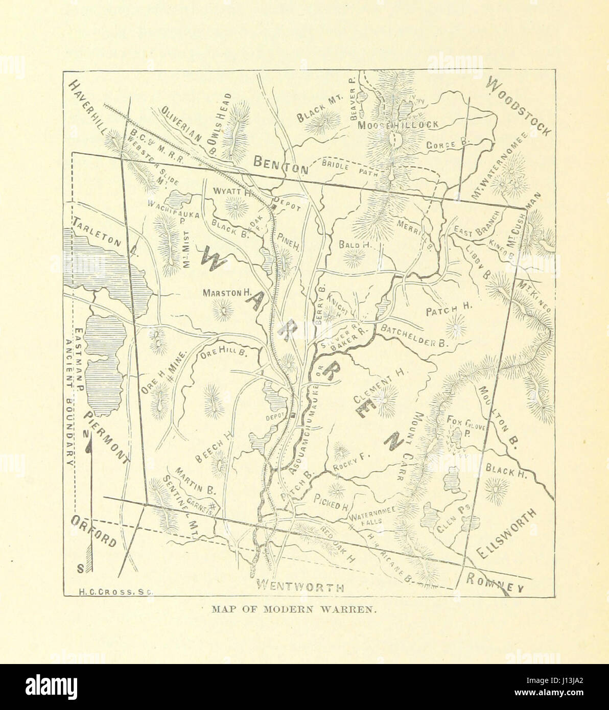 Image taken from page 468 of 'The History of Warren, a mountain hamlet, located among the White