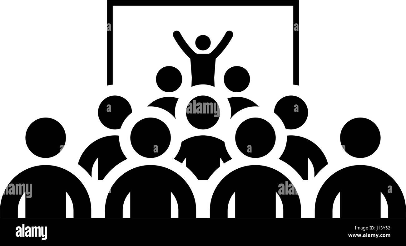 Training icon Black and White Stock Photos & Images - Alamy