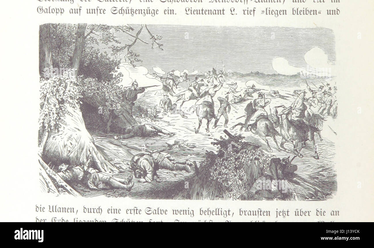 Der deutsche Krieg von 1866 Stock Photo Alamy