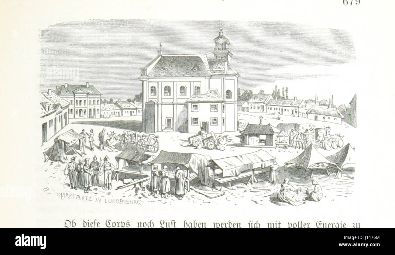 Der deutsche Krieg von 1866 Stock Photo Alamy