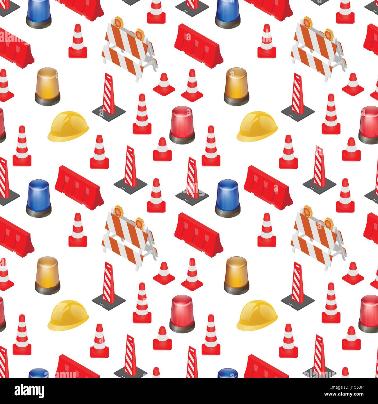 Under construction road pattern Stock Vector Image & Art - Alamy