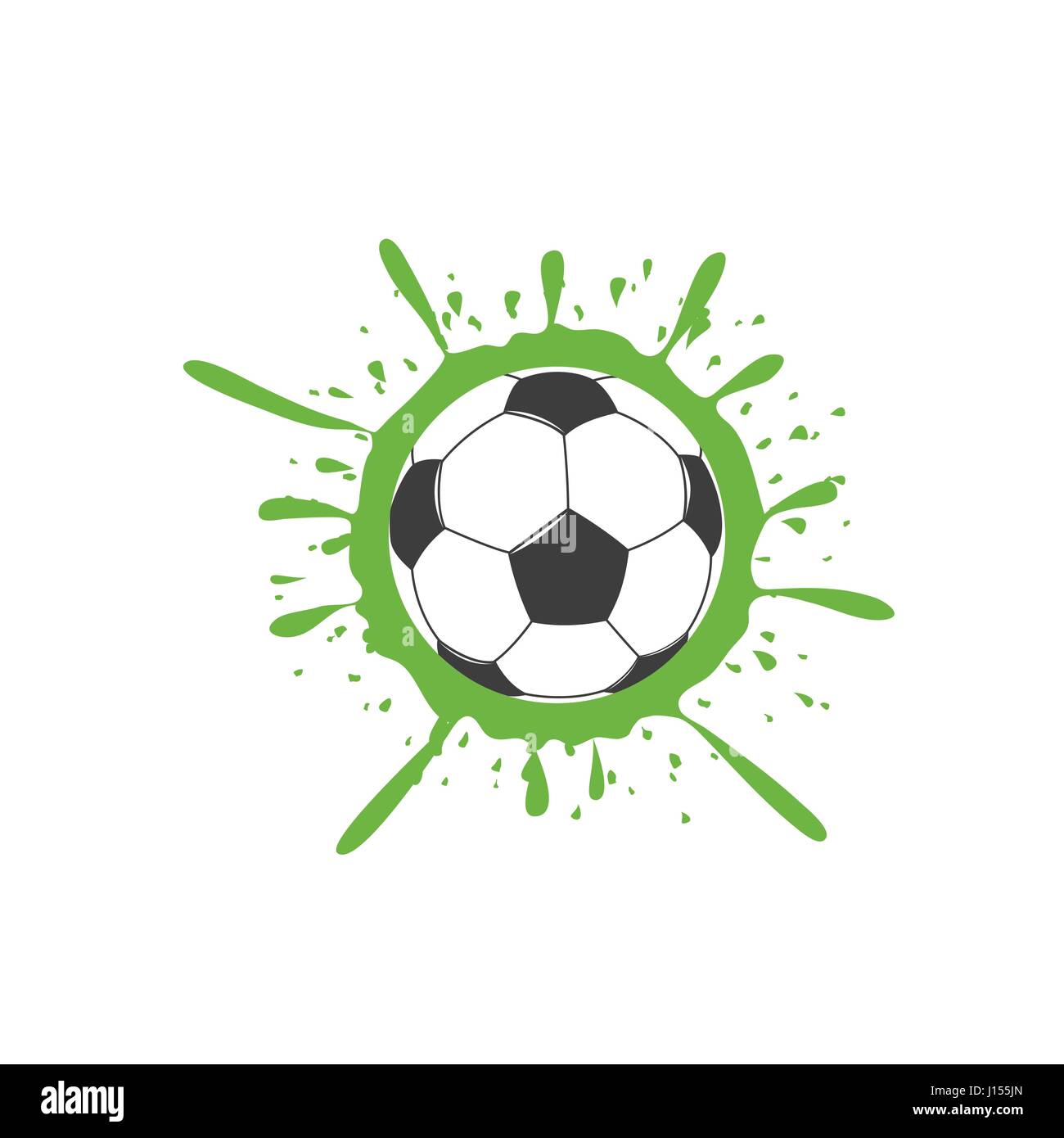 Art Soccer ball Stock Vector Image & Art - Alamy