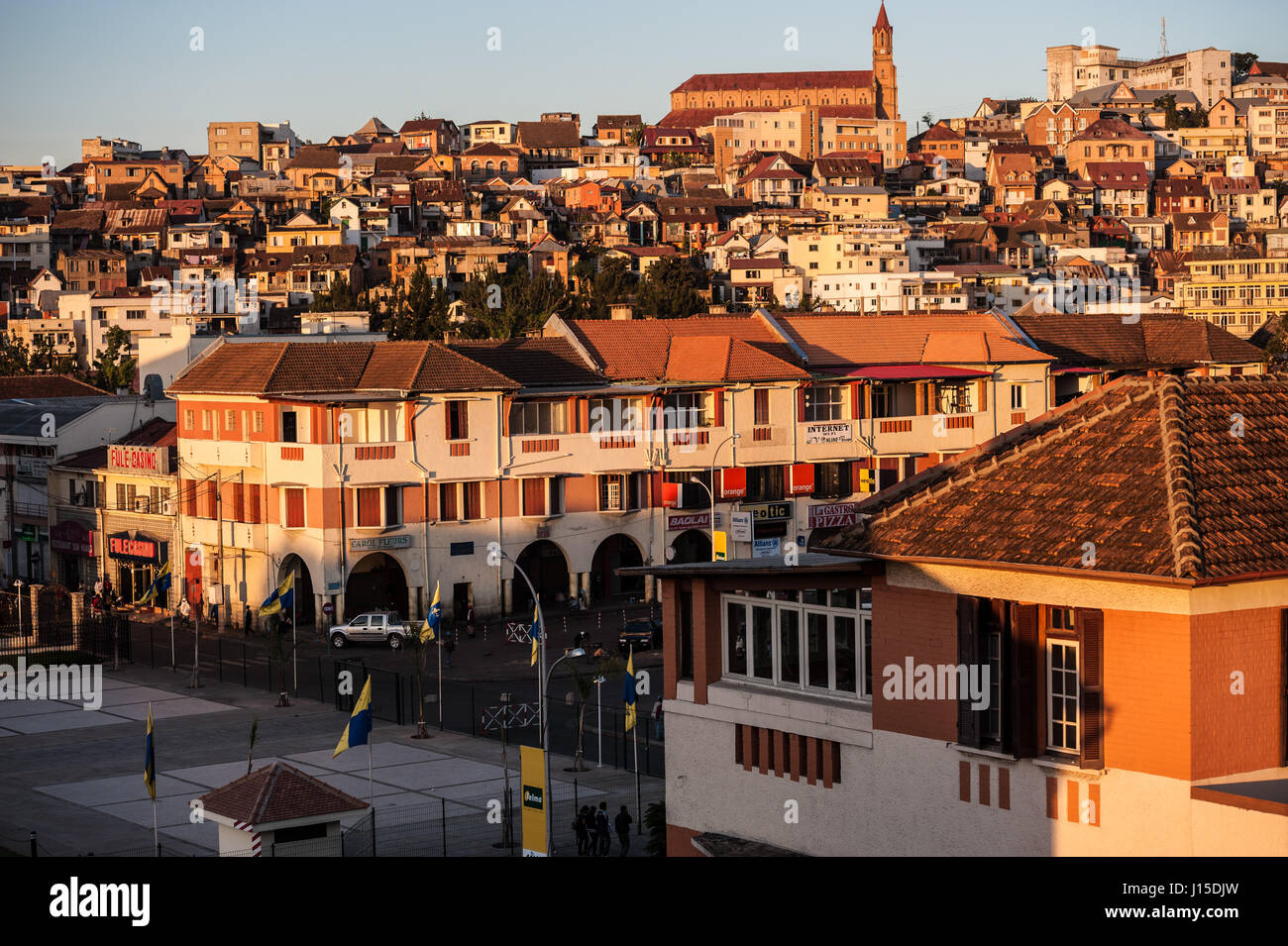 Antananarivo, the capital of Madagascar Stock Photo