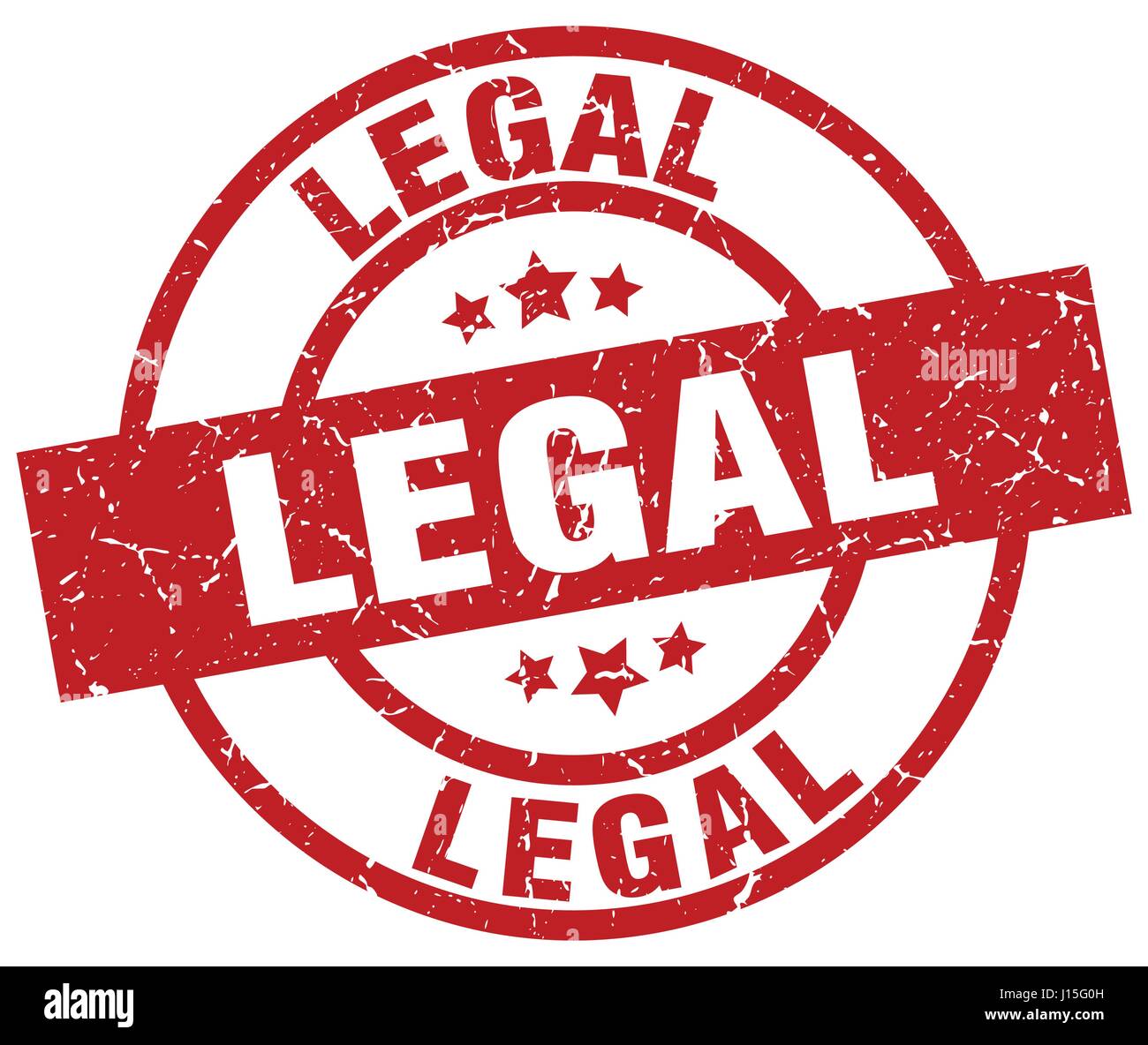 legal round red grunge stamp Stock Vector Image & Art - Alamy