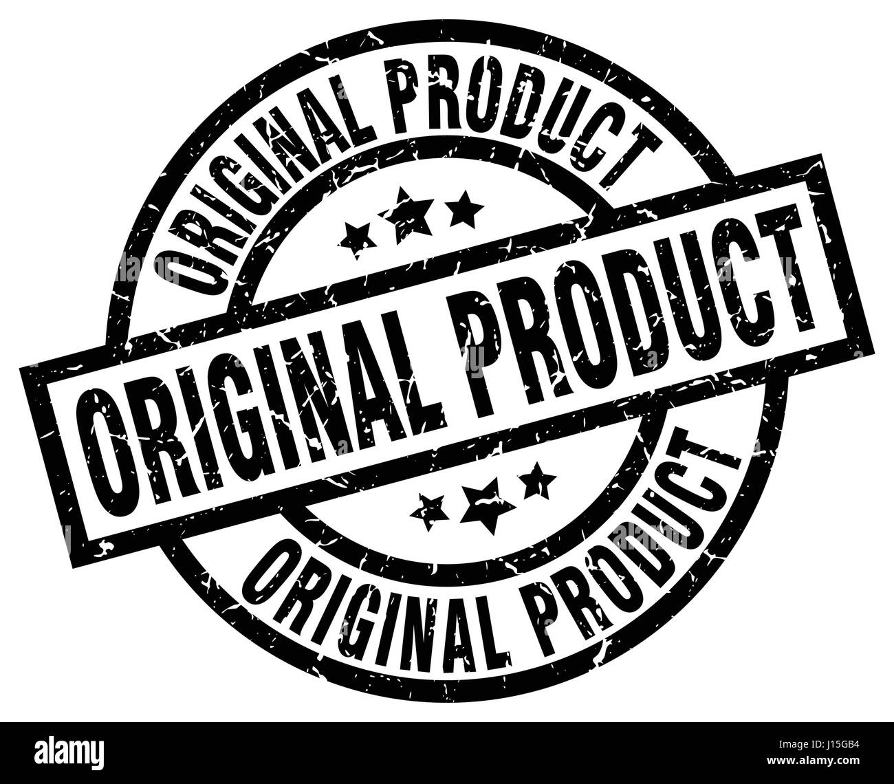 original product round grunge black stamp Stock Vector Image & Art - Alamy