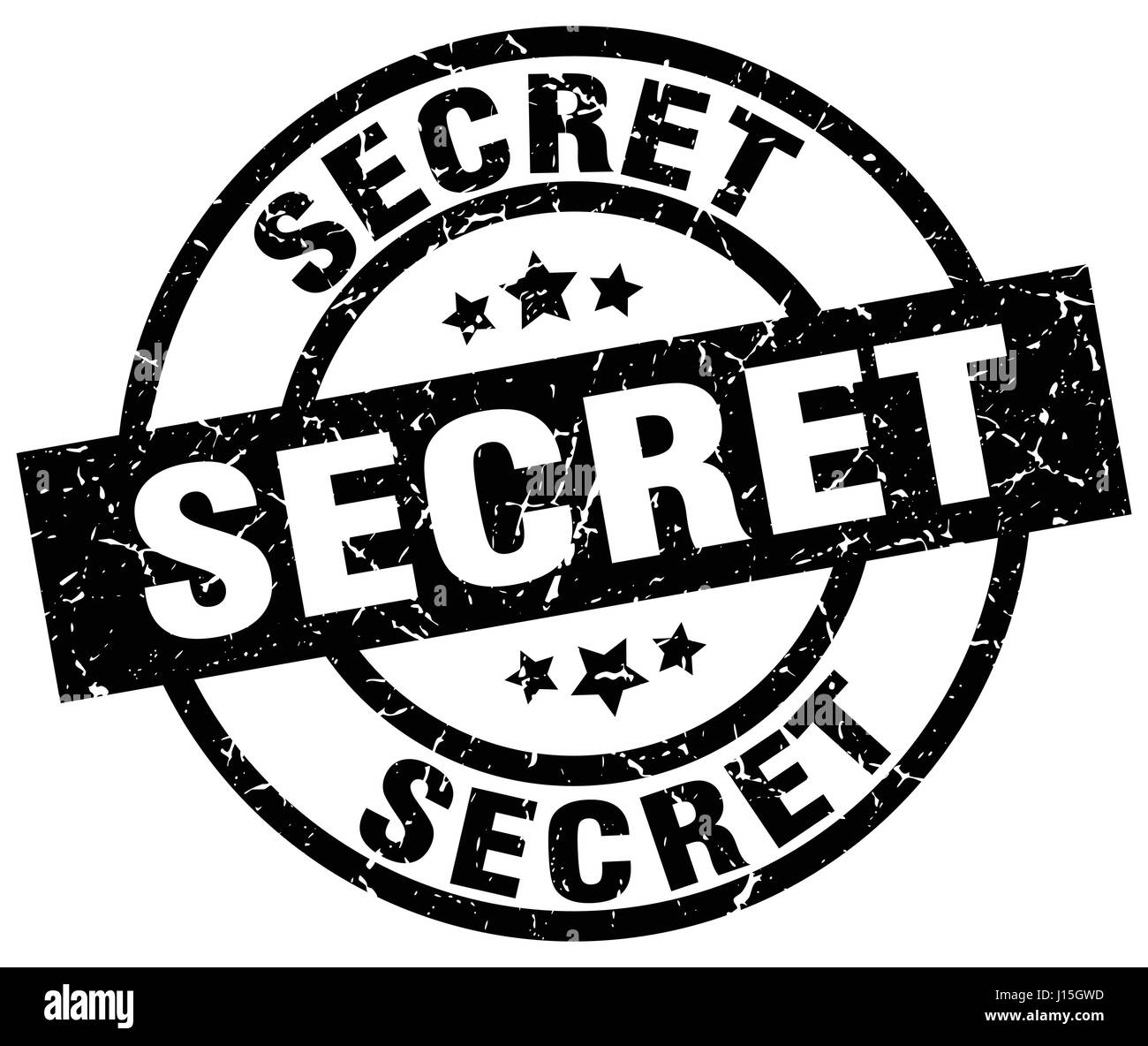 secret round grunge black stamp Stock Vector Image & Art - Alamy
