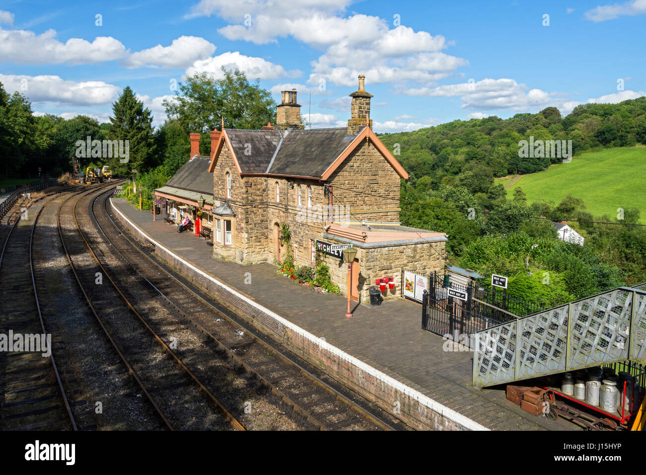 Highley railway station on the Severn Valley Railway, Highley