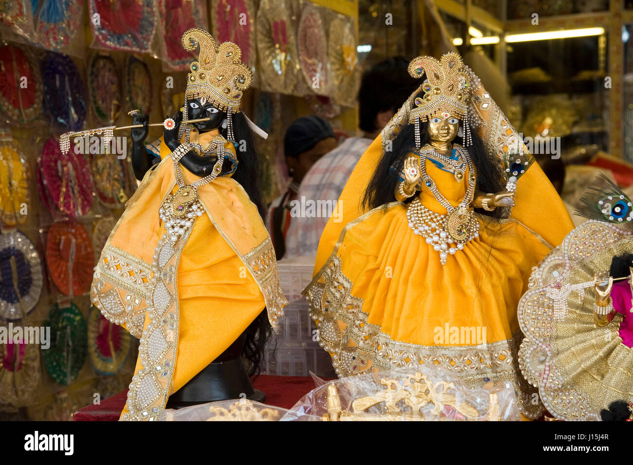 Radha krishna statue, mathura, uttar pradesh, india, asia Stock Photo Alamy