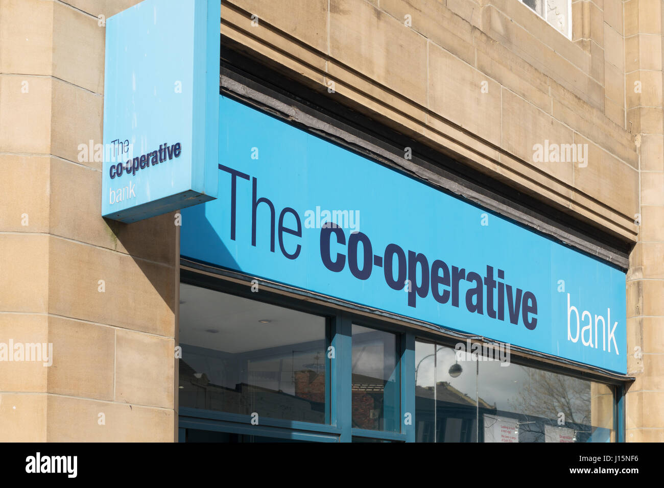 Co-op Bank, Chester le Street, Co. Durham, England, UK Stock Photo