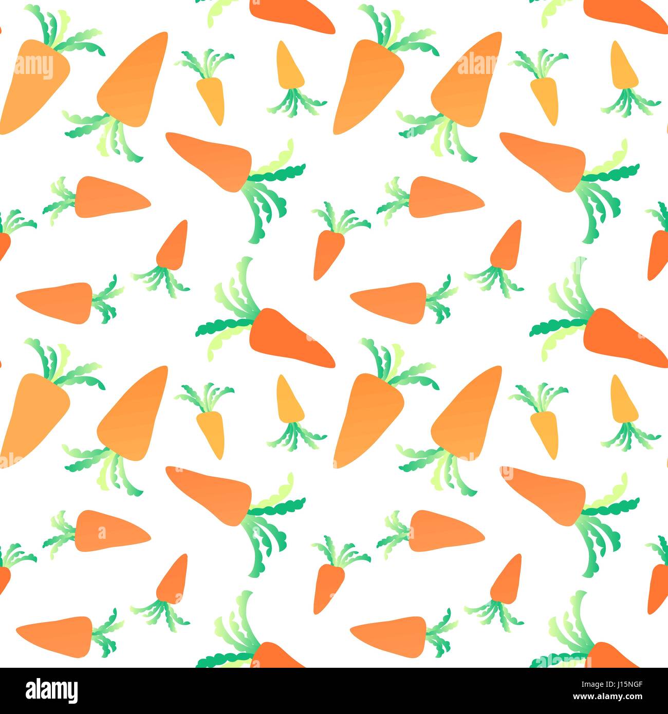 pattern carrot Stock Vector