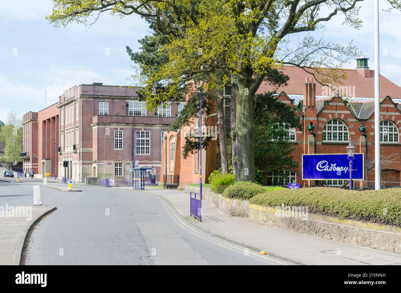 The Cadbury chocolate factory in Bournville, Birmingham Stock Photo Alamy