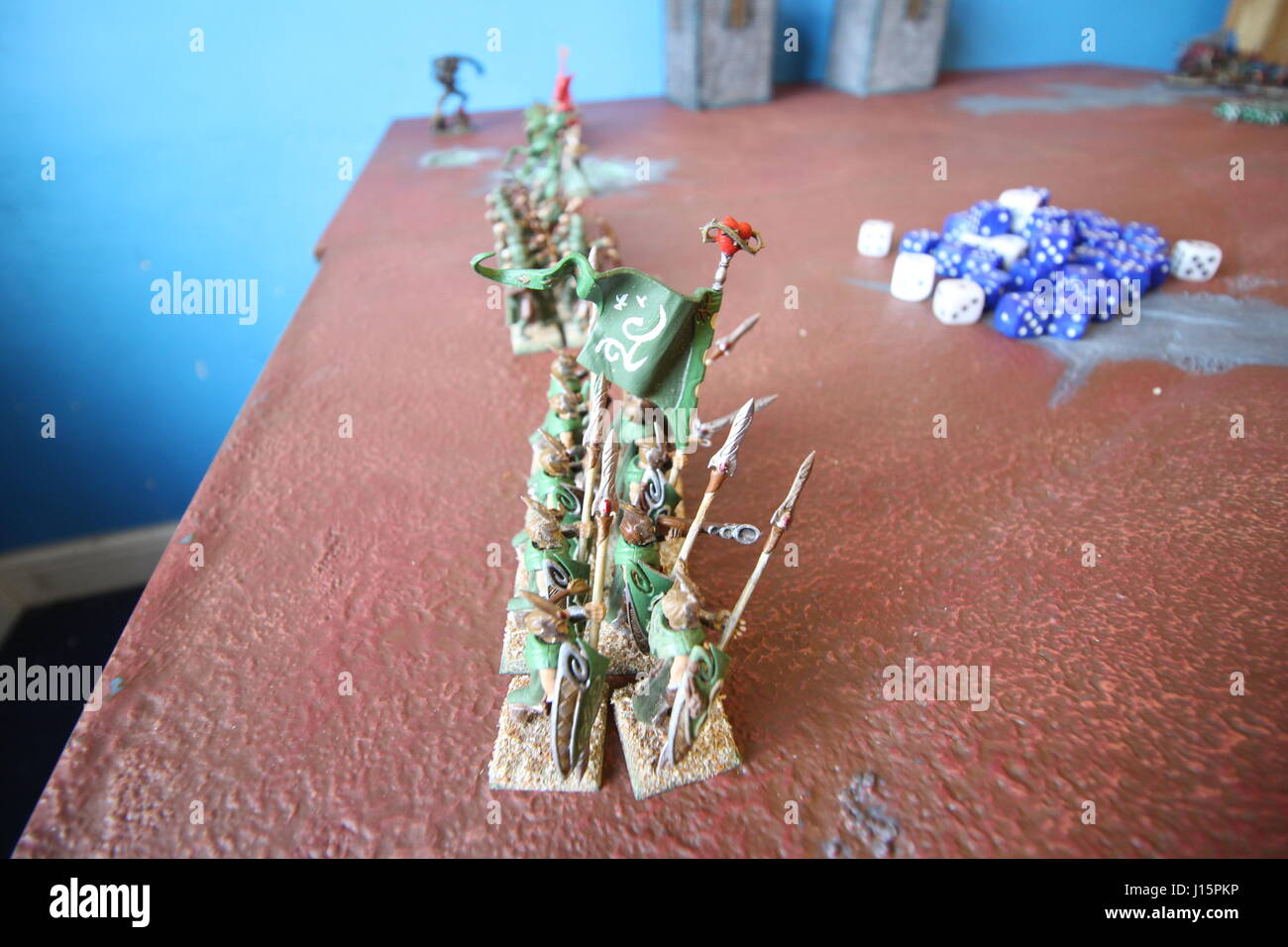 Warhammer figures Stock Photo