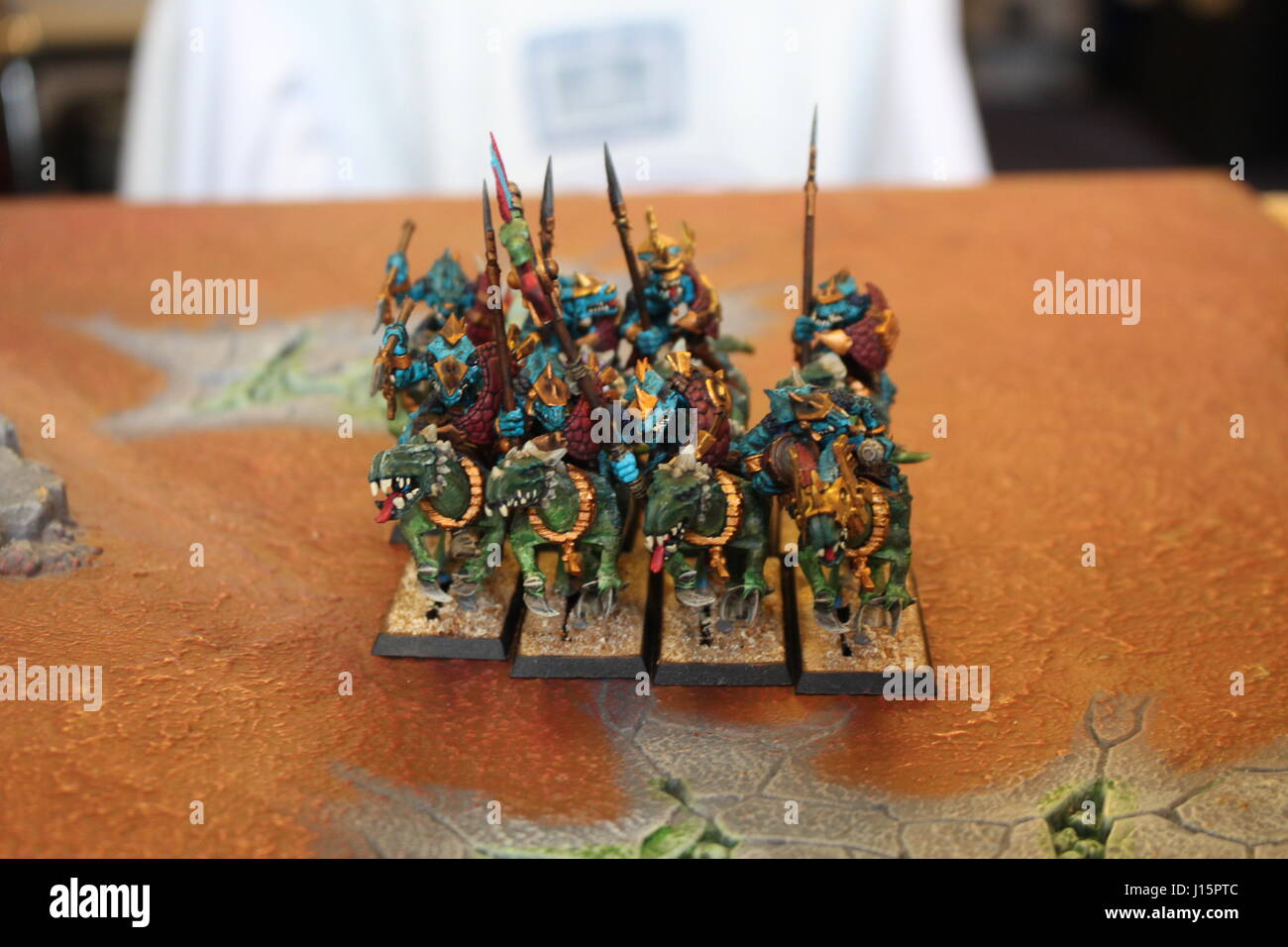 Warhammer figures Stock Photo