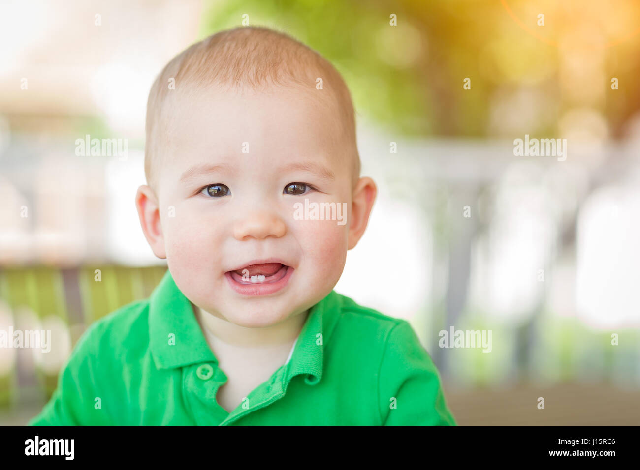 Mixed race chinese caucasian baby hi-res stock photography and images -  Alamy