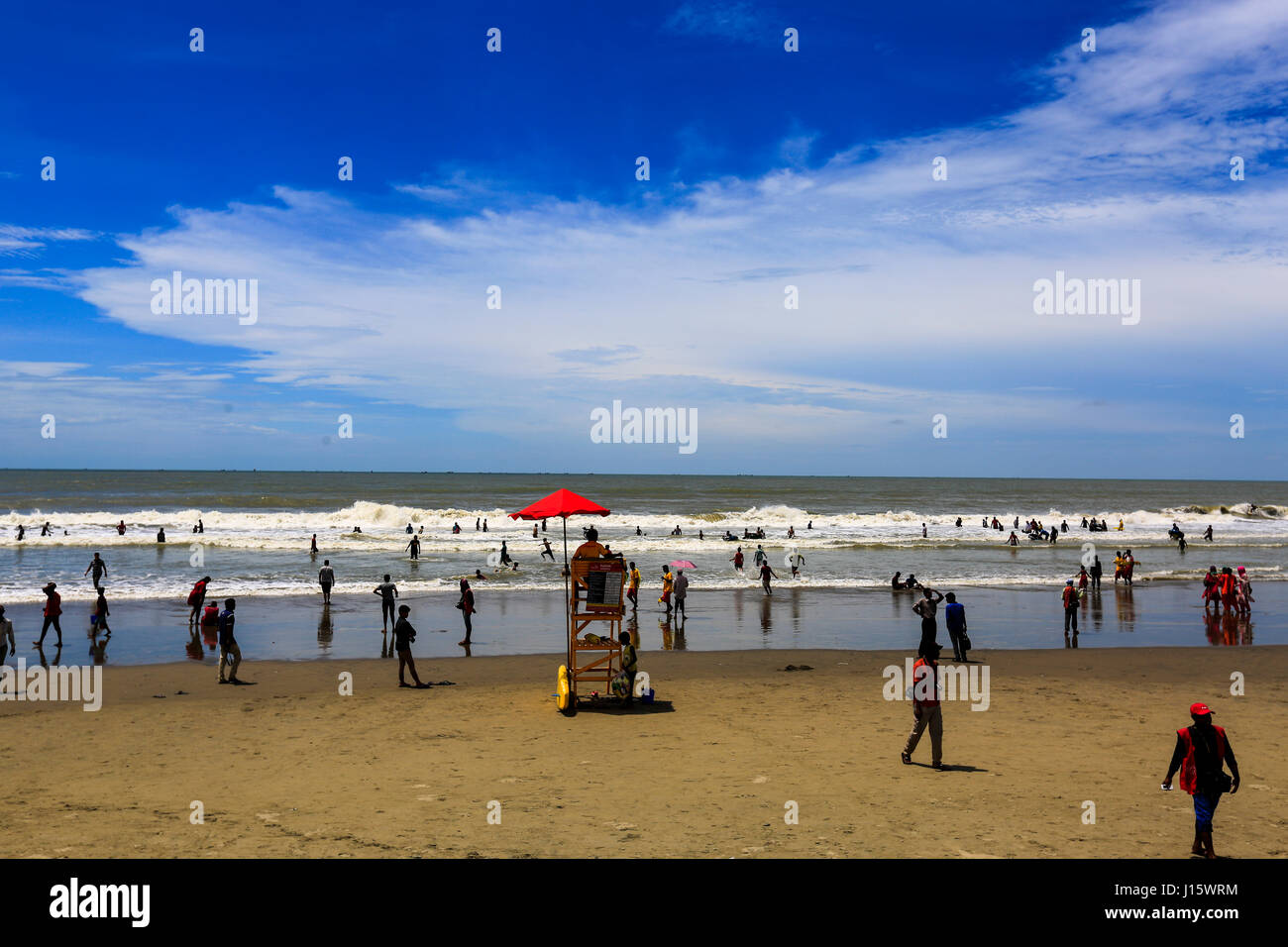 View Of The Cox S Bazar Sea Beach The Longest Sea Beach In The World Cox S Bazar Bangladesh