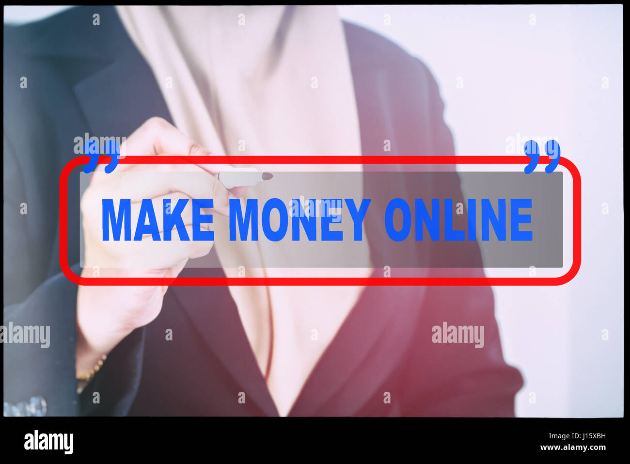 Hand and text EDUCATION LOAN with vintage background. Technology ...