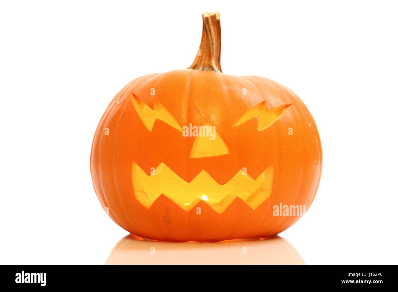 Glowing jack o lantern Stock Photo - Alamy