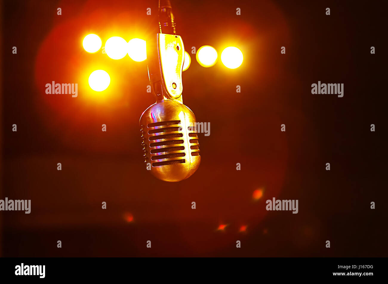 Mic light at hi-res stock photography and images - Alamy