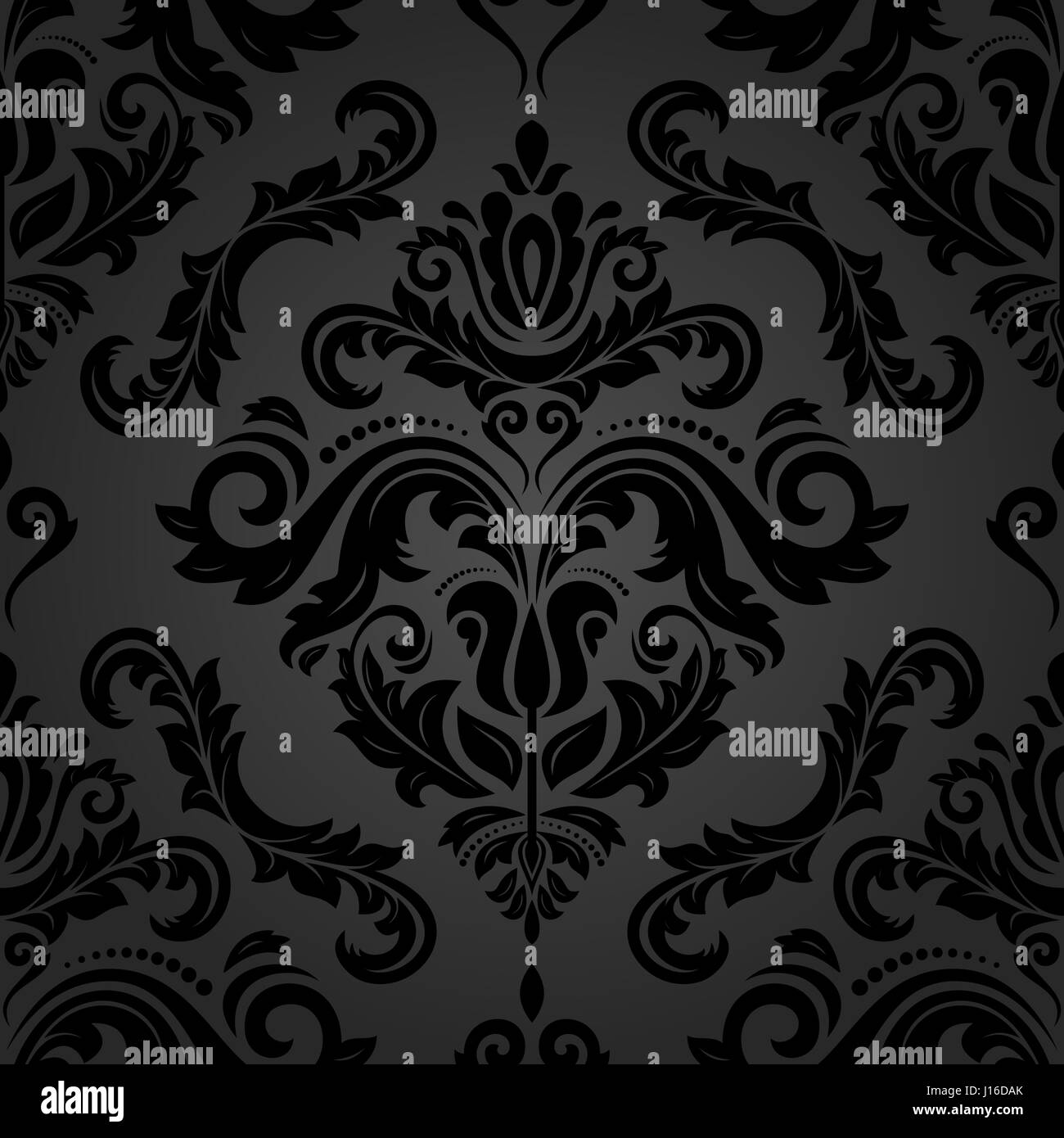 Seamless Damask Background Stock Photo Alamy