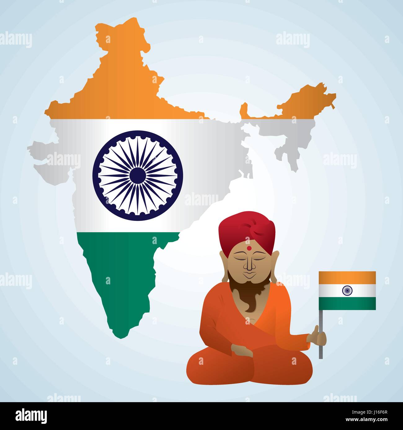 India concept with icon design, vector illustration 10 eps graphic ...