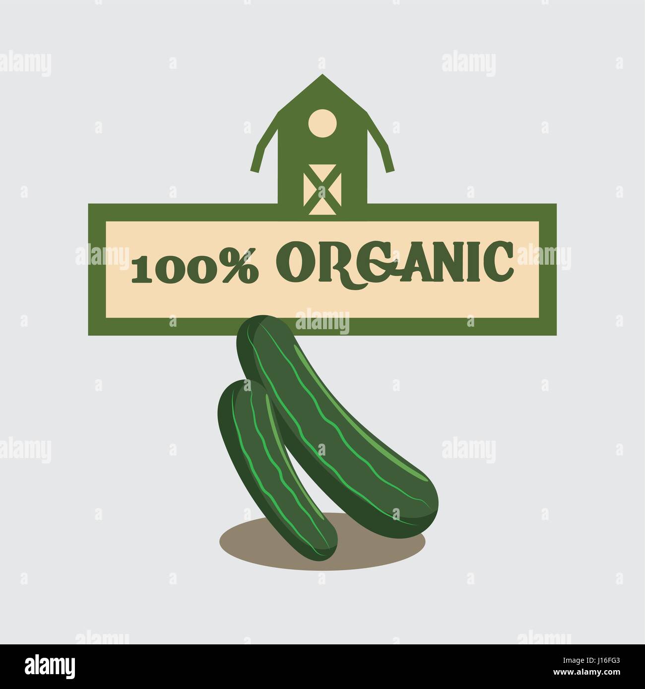 Farm Fresh concept with icon design, vector illustration 10 eps graphic ...