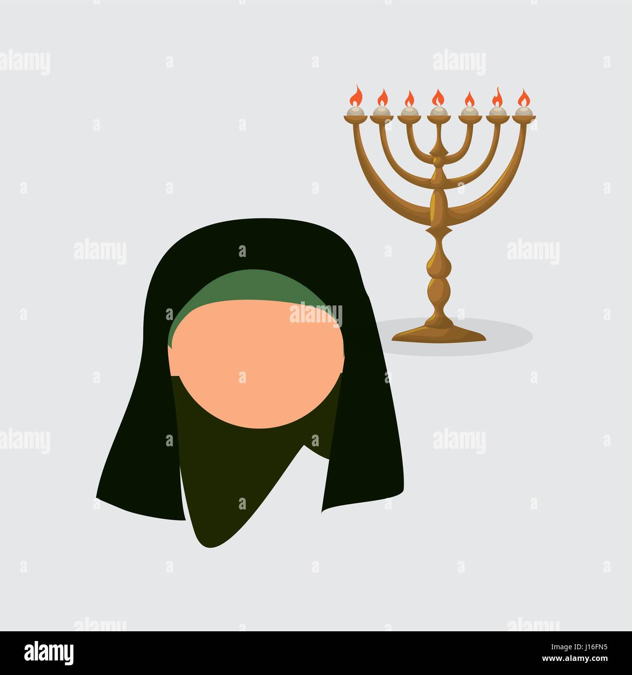 Israel concept with icon design, vector illustration 10 eps graphic ...
