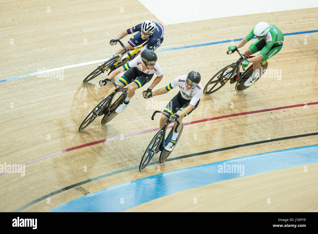 madison track cycling
