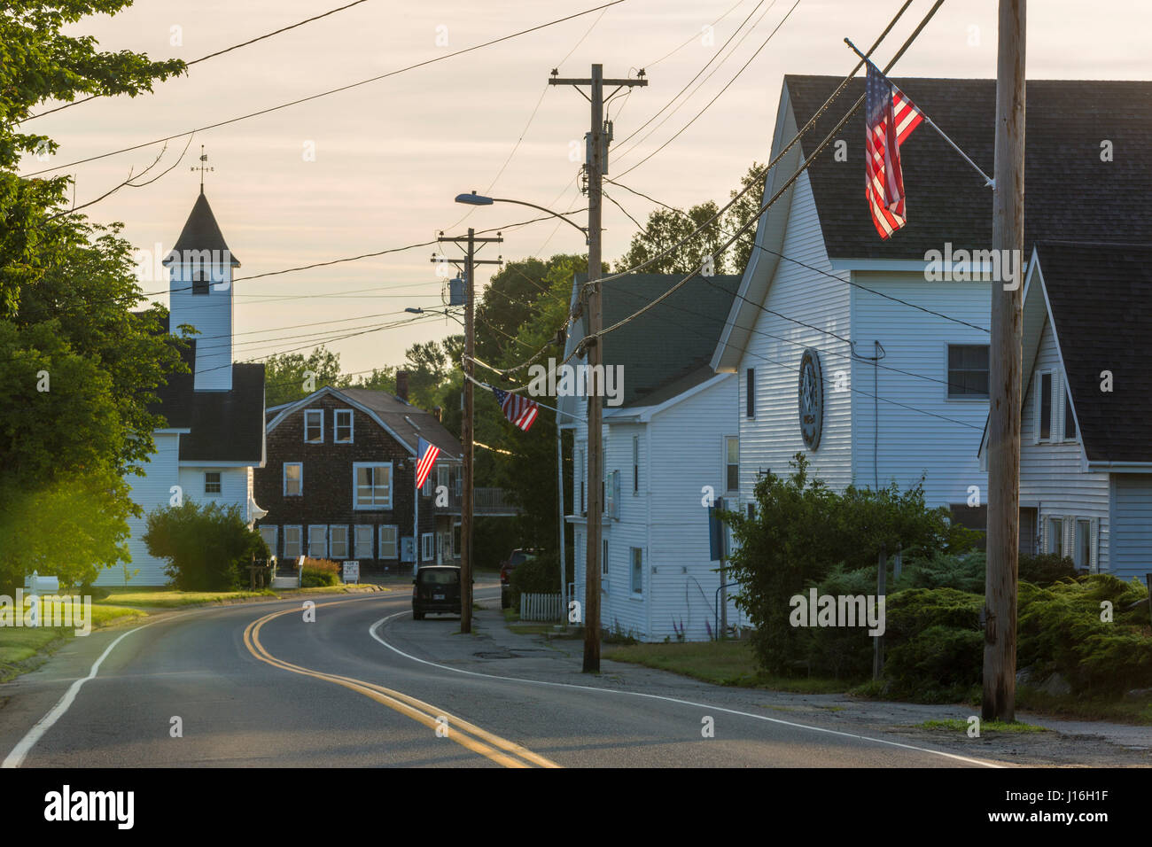 Friendship maine hires stock photography and images Alamy