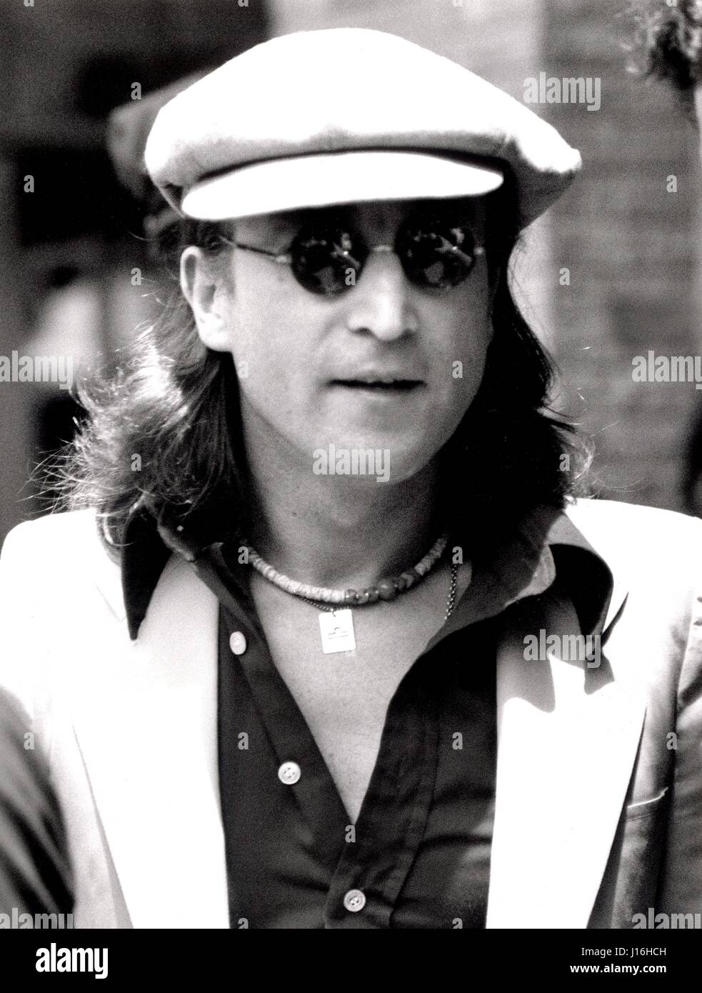 John Lennon photographed in the mid 1970's.  © Scott Weiner // MediaPunch Credit all Uses Stock Photo