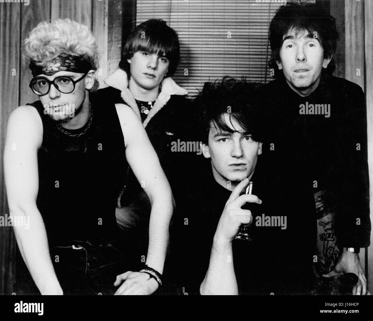 U2 pictured by Scott Weiner in 1981.  © Scot Weiner // MediaPunch Stock Photo