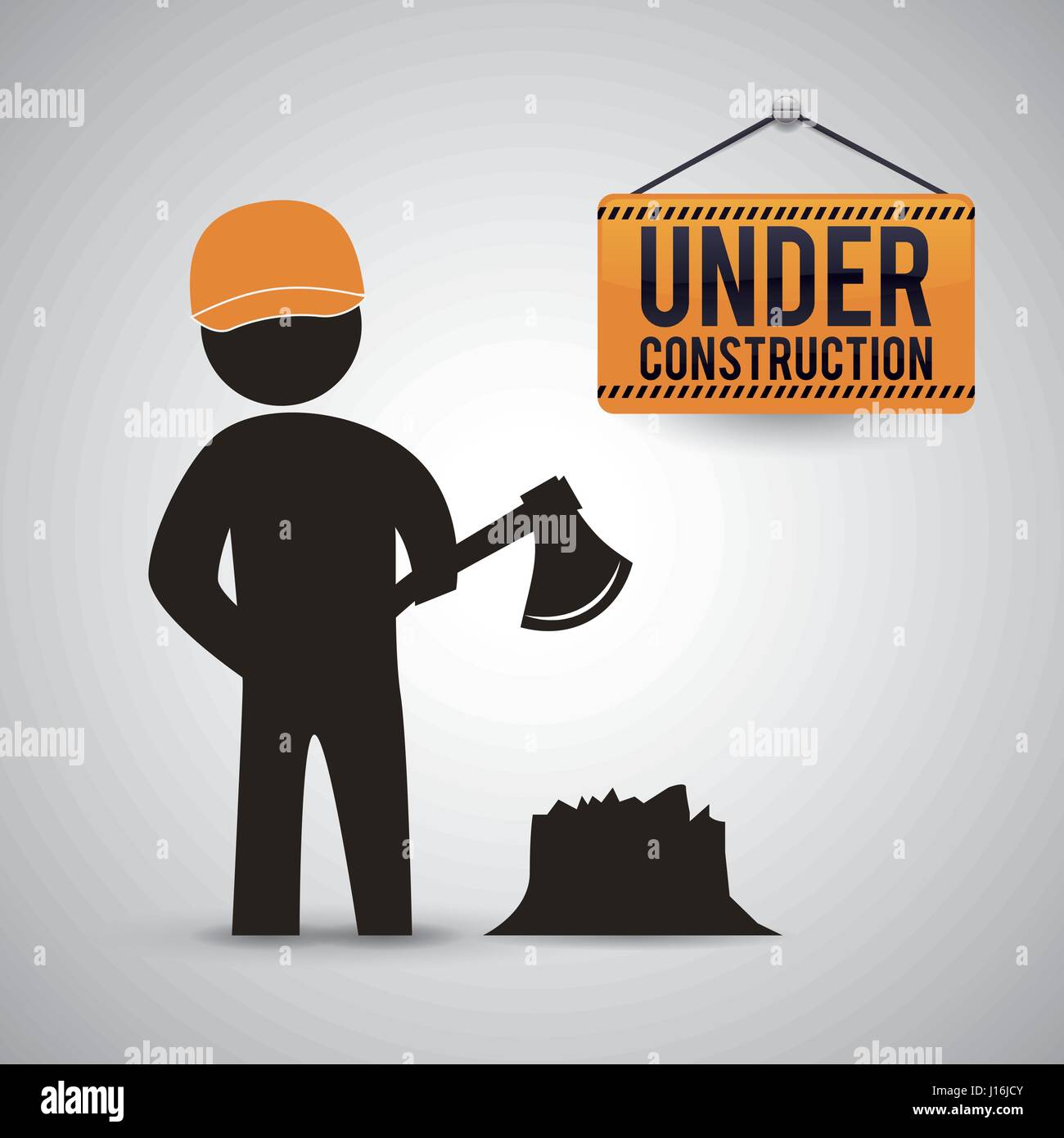 Under construction concept with icon design, vector illustration 10 eps ...