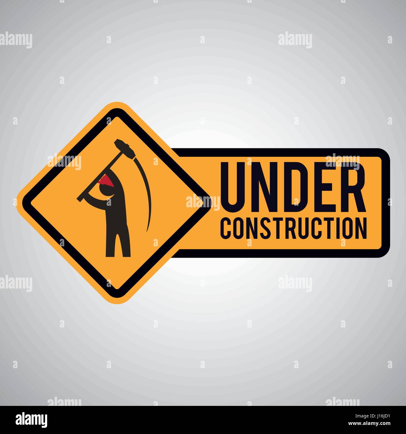Under construction concept with icon design, vector illustration 10 eps ...