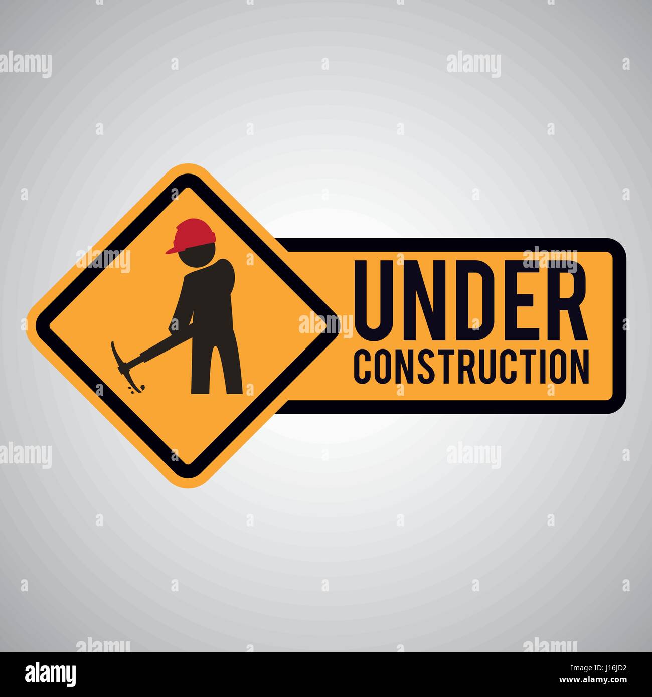 Under construction concept with icon design, vector illustration 10 eps ...