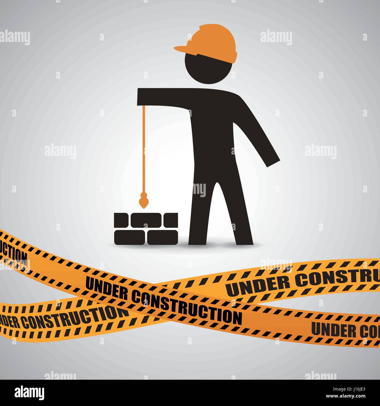 Under construction concept with icon design, vector illustration 10 eps ...