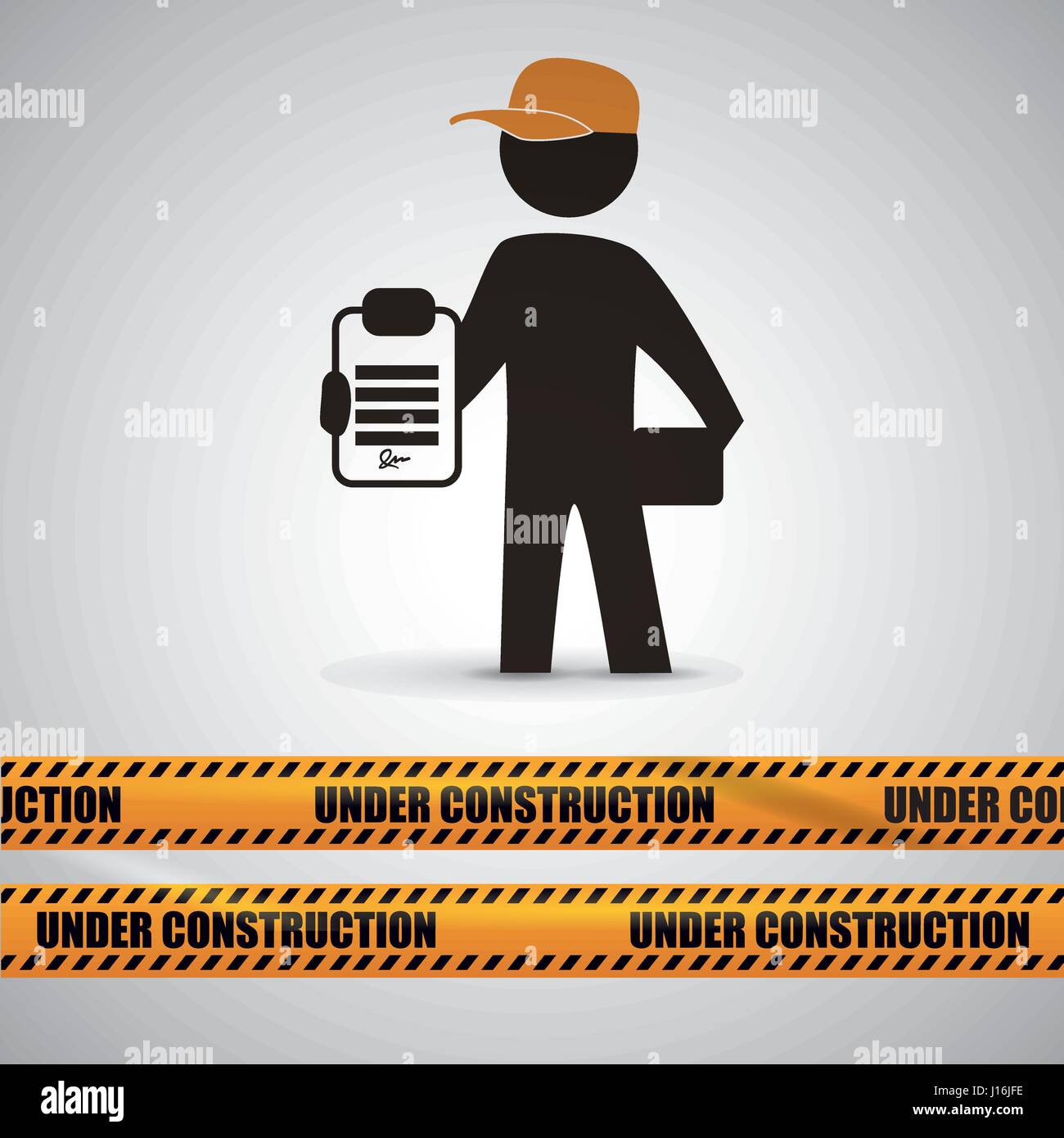 Under construction concept with icon design, vector illustration 10 eps ...