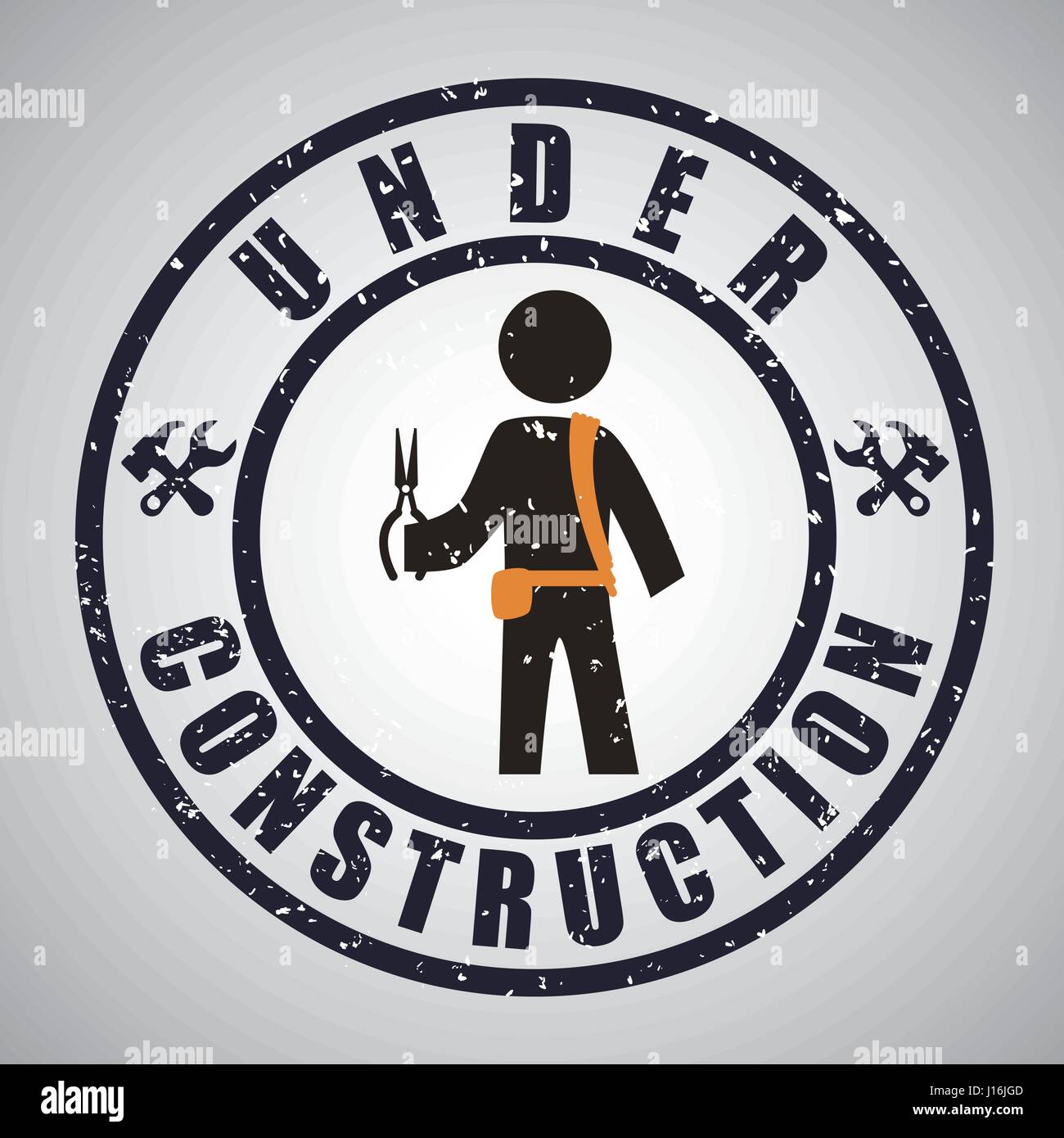 Under construction concept with icon design, vector illustration 10 eps ...