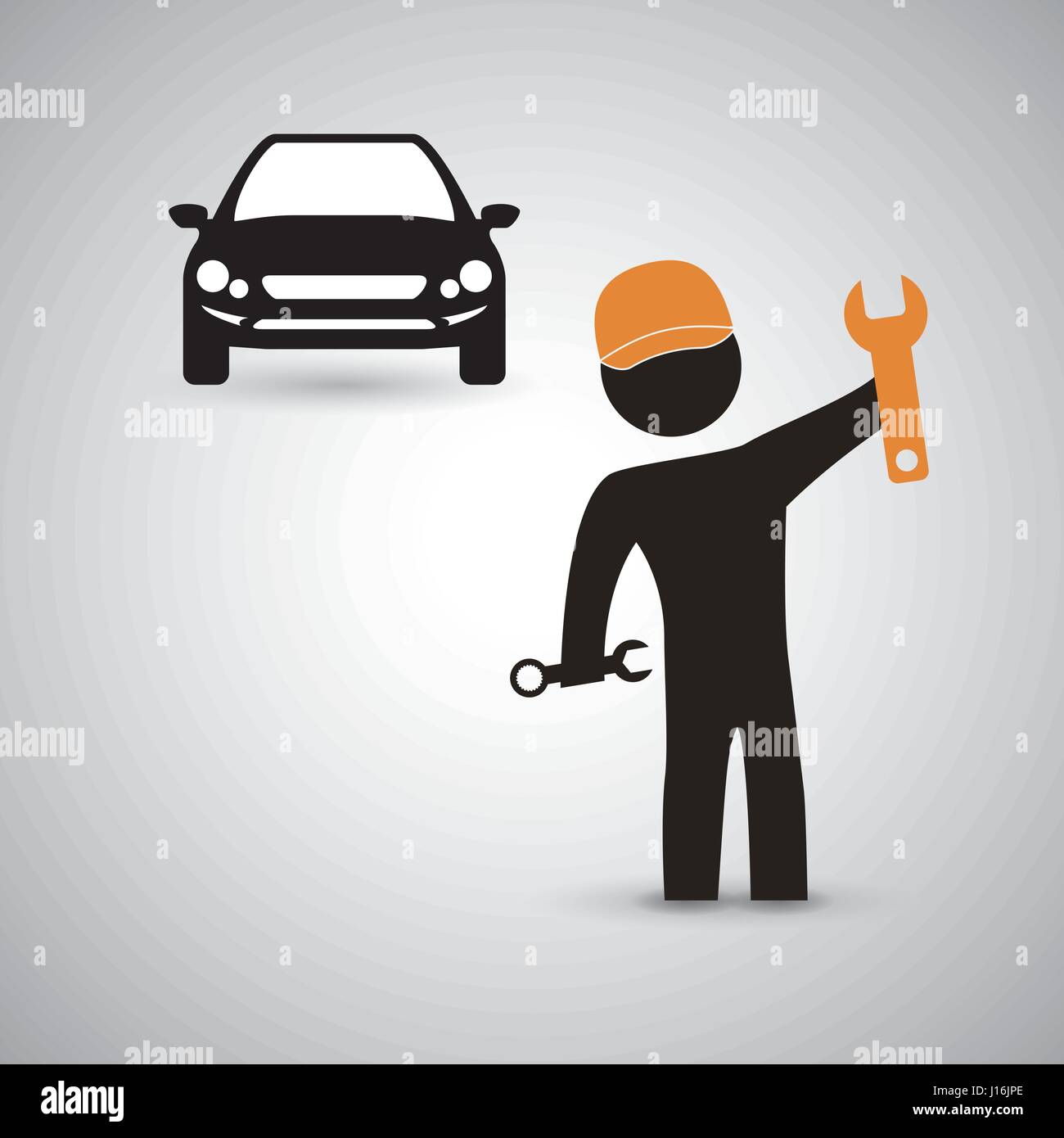Repair concept with icon design, vector illustration 10 eps graphic ...