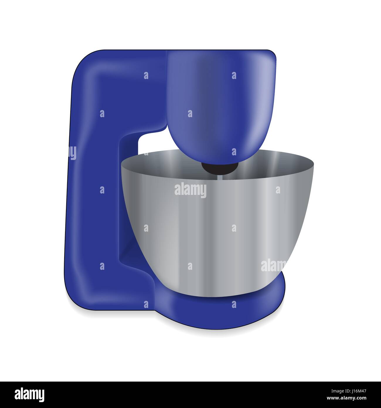 Kitchen appliances. Electric mixer. Vector Illustration Stock Vector