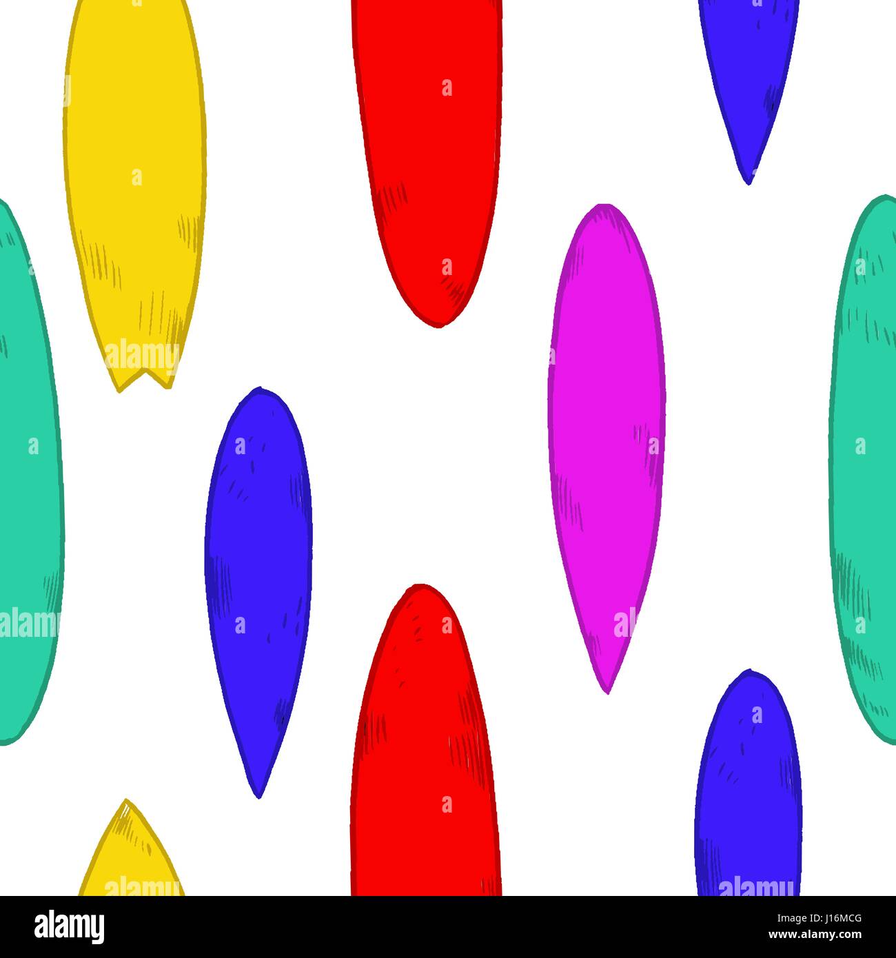Set of surfboard silhouettes in scale Stock Vector Image & Art - Alamy