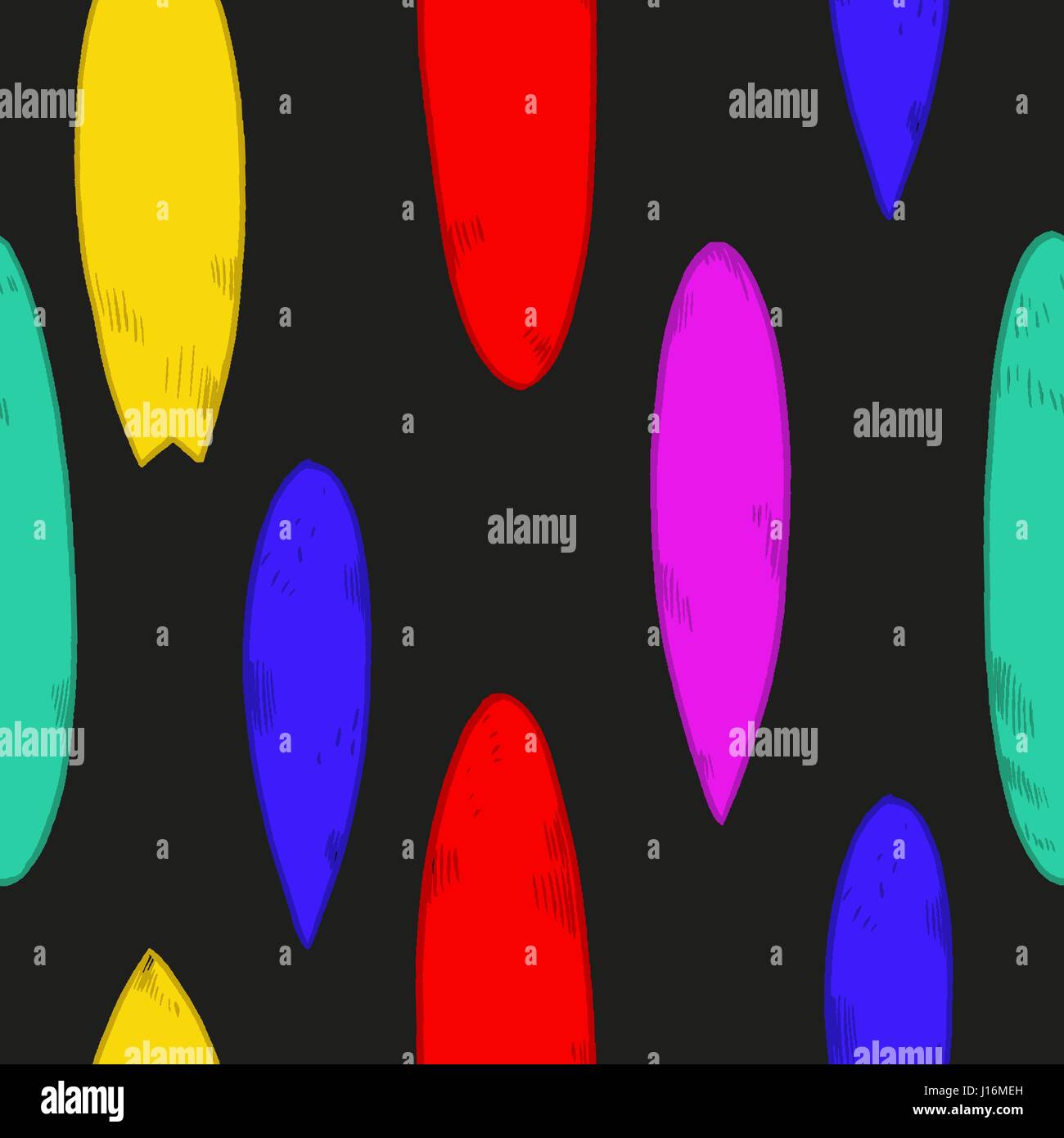 Set of surfboard silhouettes in scale Stock Vector Image & Art - Alamy