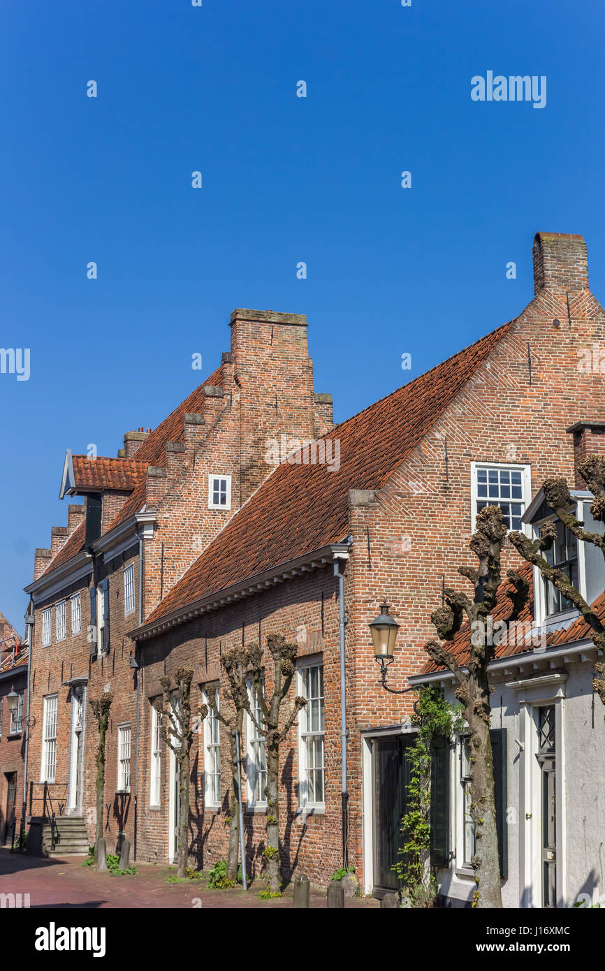 Old houses of Muurhuizen street in Amersfoort, Netherlands Stock Photo
