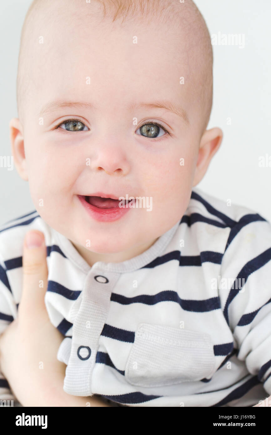 Portrait of cute boy Stock Photo