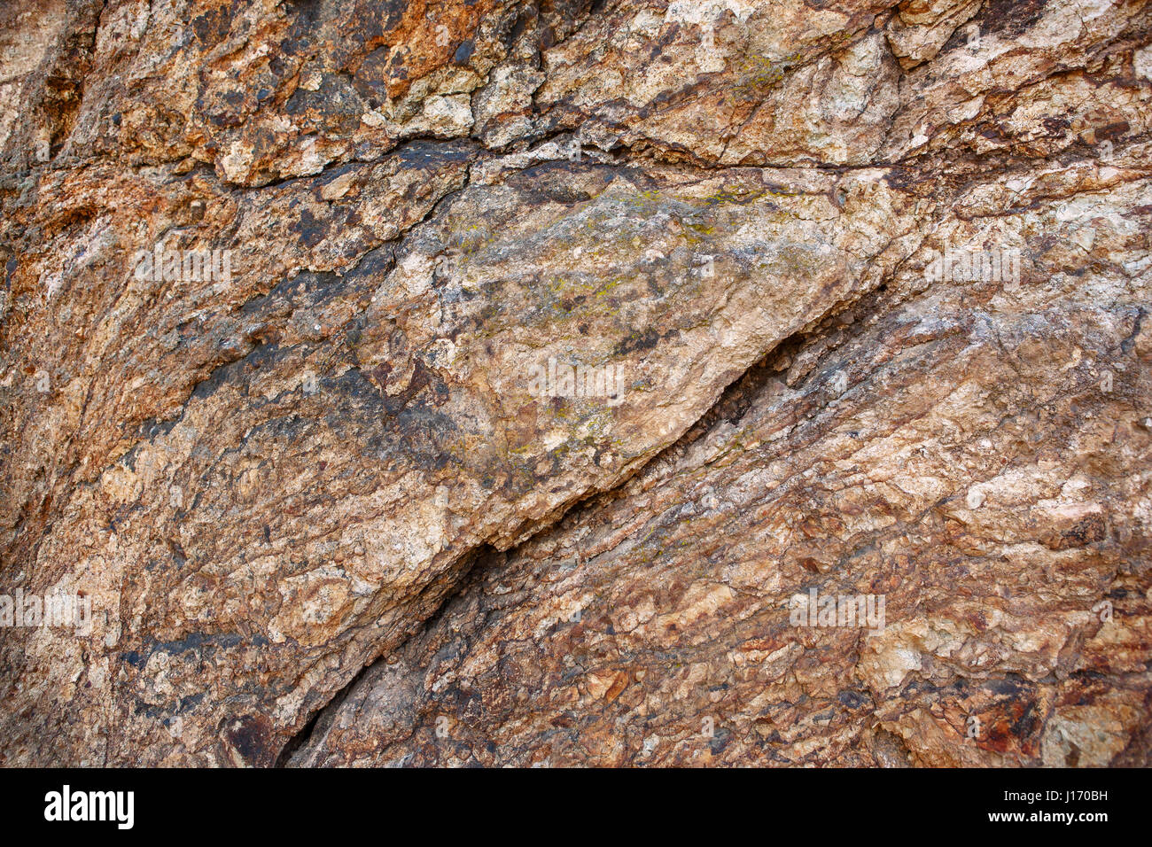Pattern of a rock Stock Photo
